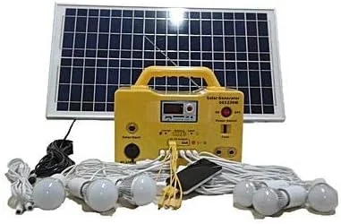 solar generator with 4 bulbs 04