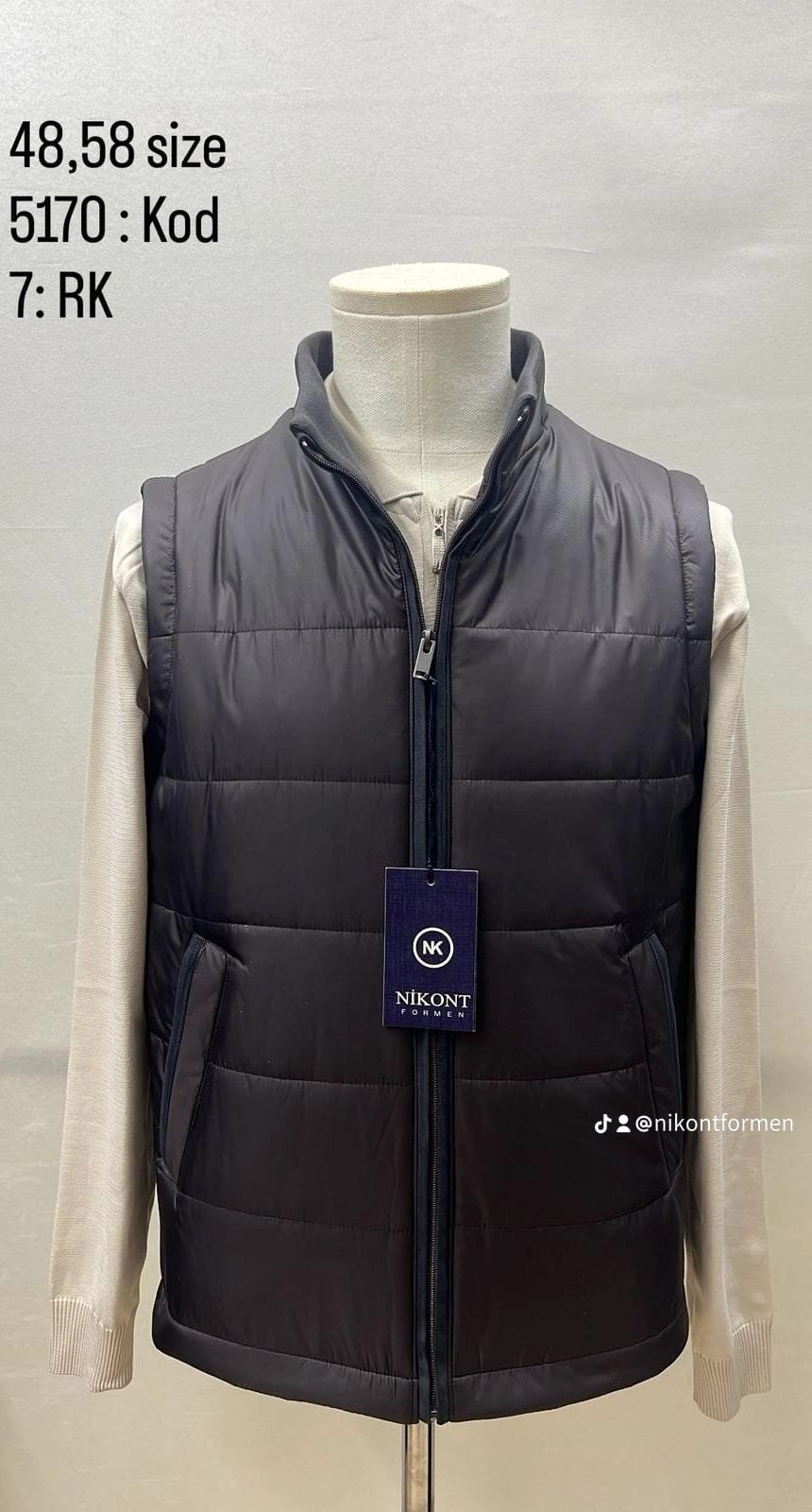 Nikont official half coat outerwear - Image 12