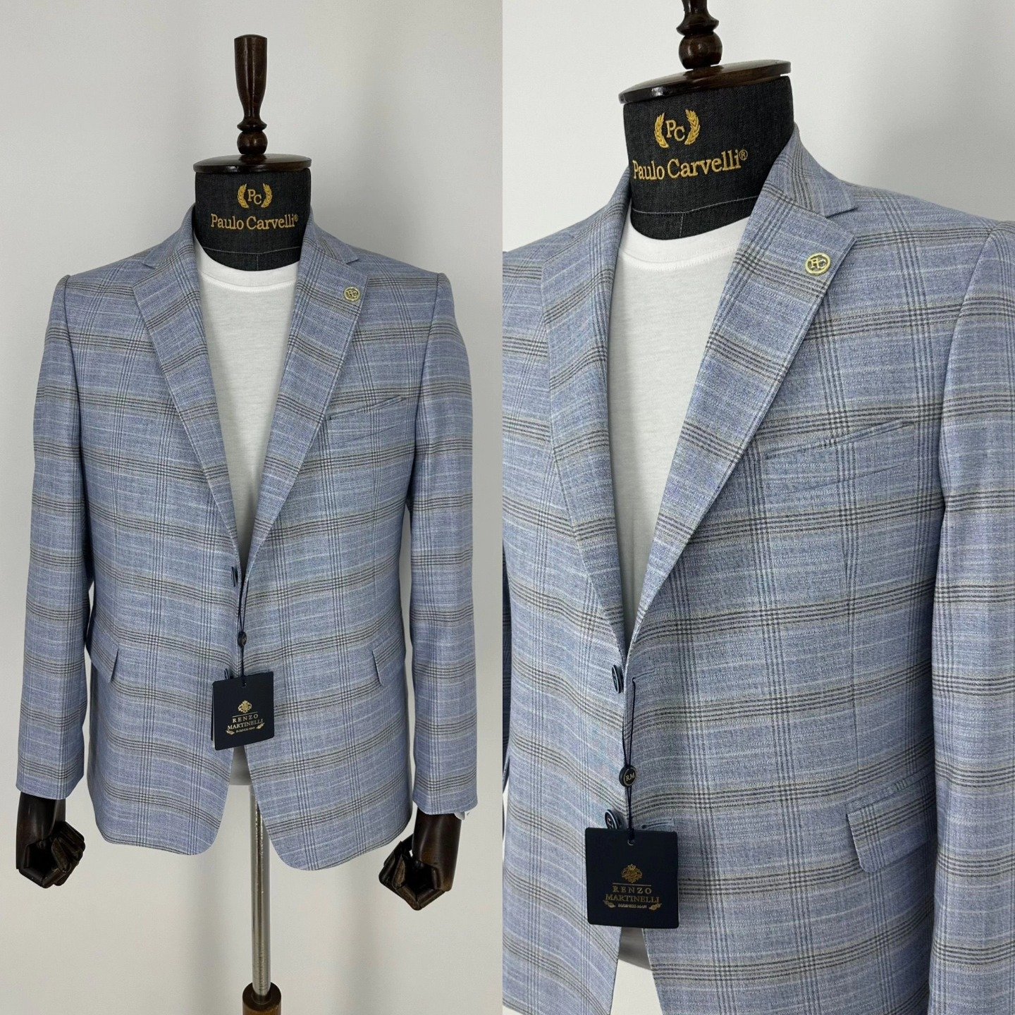 Renzo Martineli Plain Blazer - Image 4