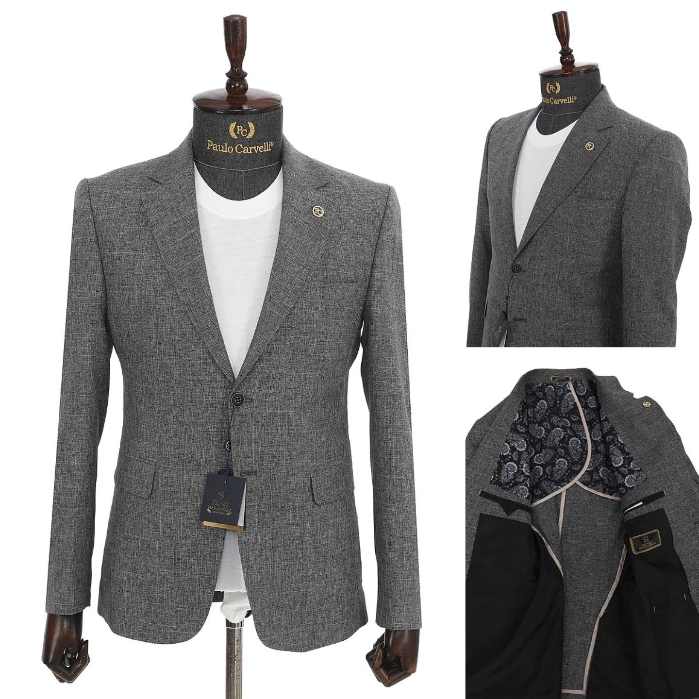 Renzo Martineli Plain Blazer - Image 8