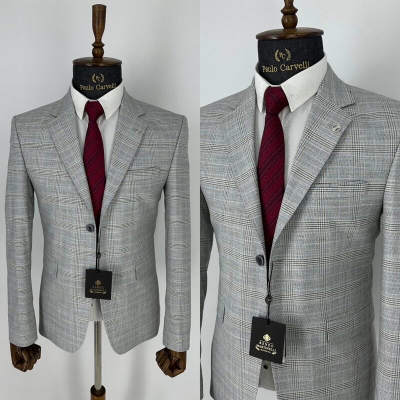 Renzo Martineli Plain Blazer
