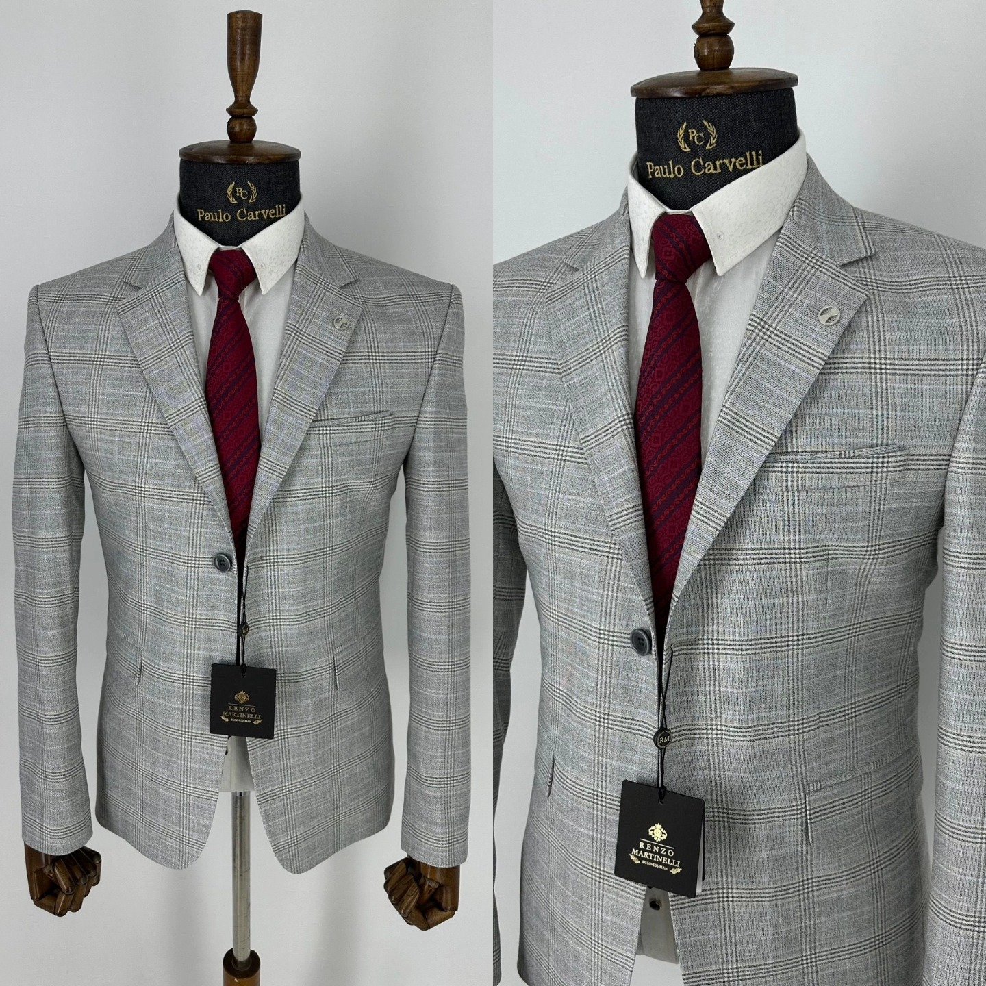 Renzo Martineli Plain Blazer
