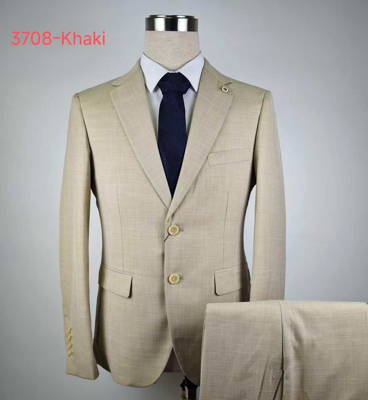 2-Piece Men’s Suit – Slim Fit & Regular Fit - Image 3